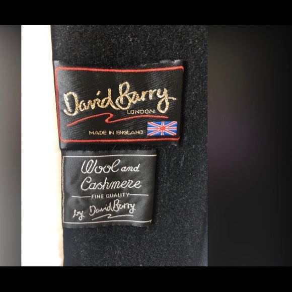 Vintage wool and cashmere David Barry coat - Picture 5 of 7